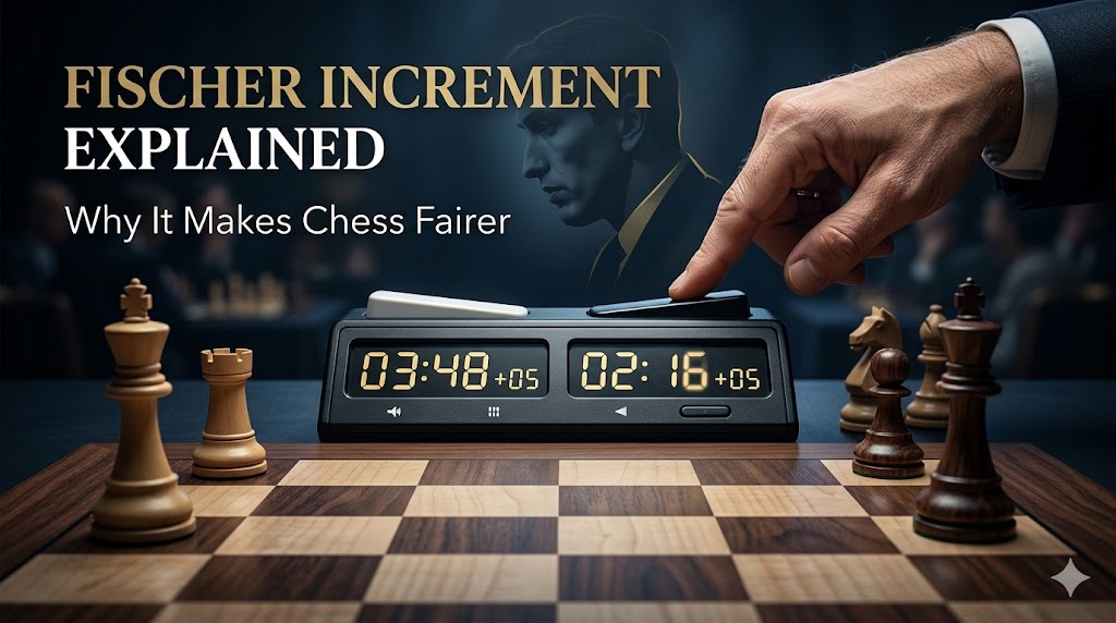 Fischer Increment Explained: Why It Makes Chess Fairer