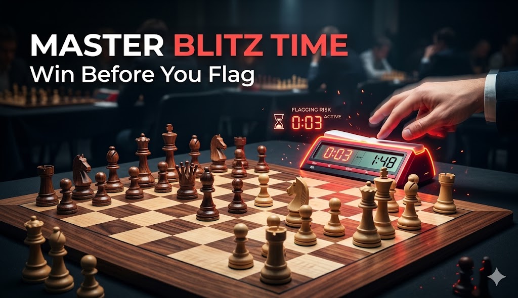 How to Manage Your Time in Blitz Chess Without Flagging